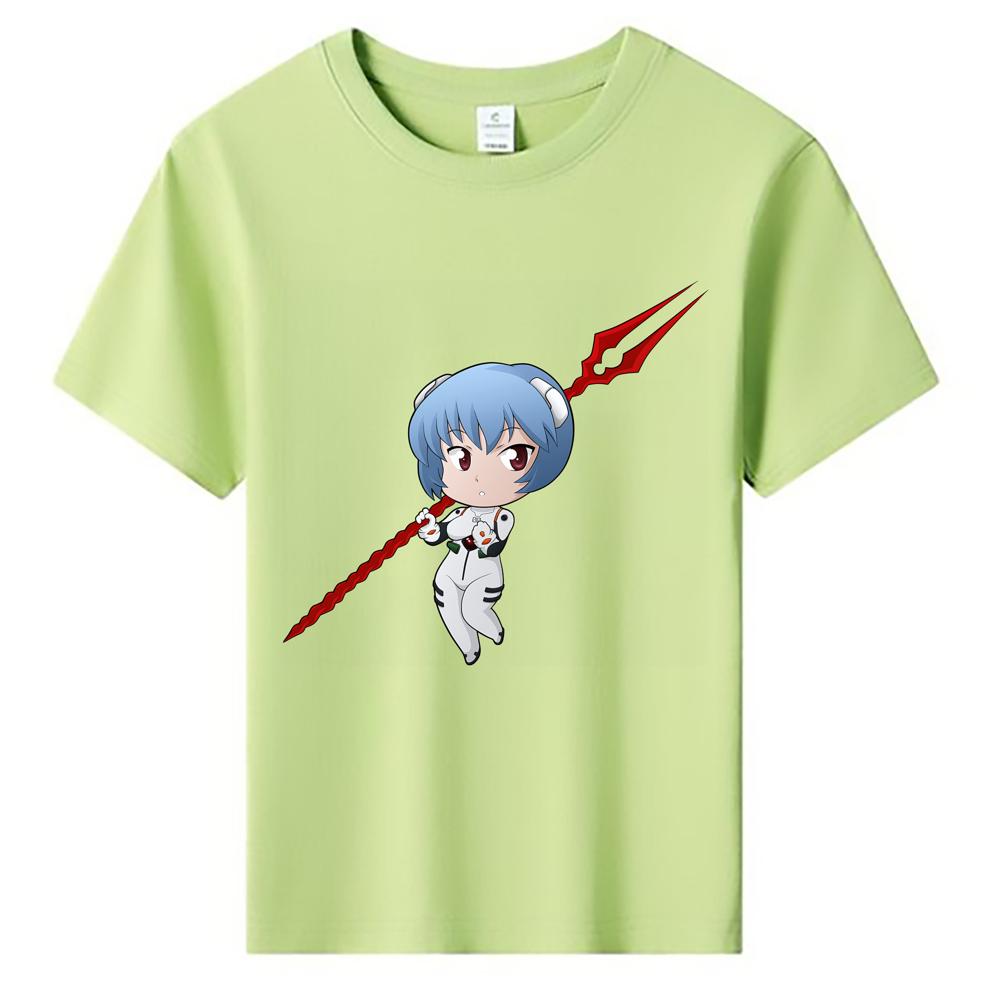 （画像用） EVA 新世紀エヴァンゲリオン 綿100％キッズTシャツ（フロントプリント）